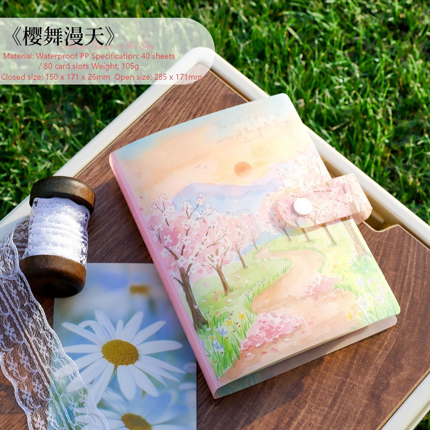 Seasons Song Storage Album with 40 inner pages