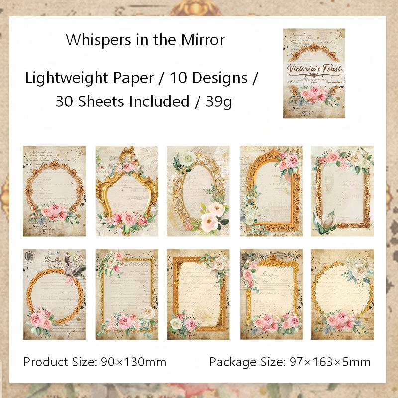 Victorian Feast Paper -30Pcs each pack