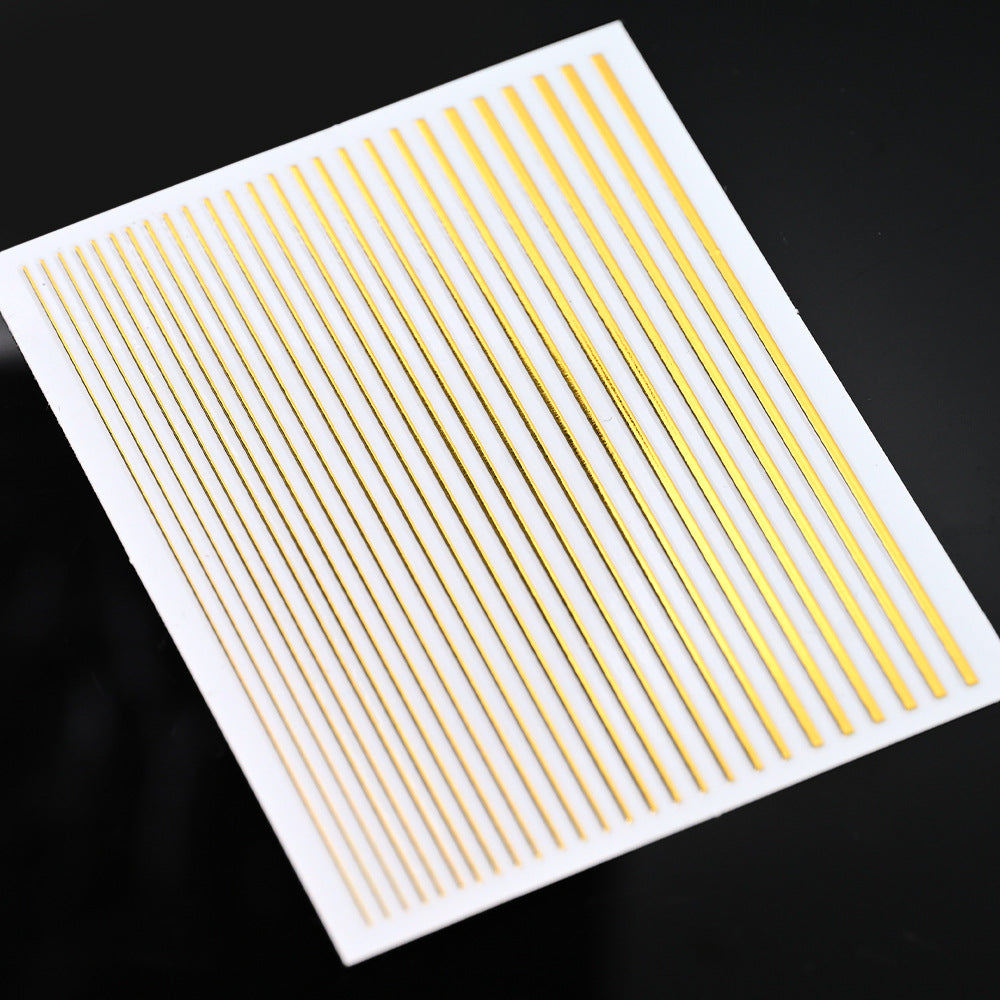 M292- Straight Line Mini sticker 1 Pcs
