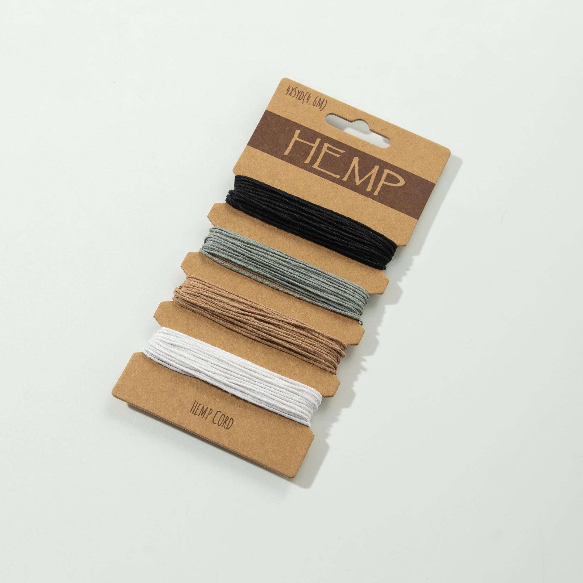 0919 Colored waxed hemp rope
