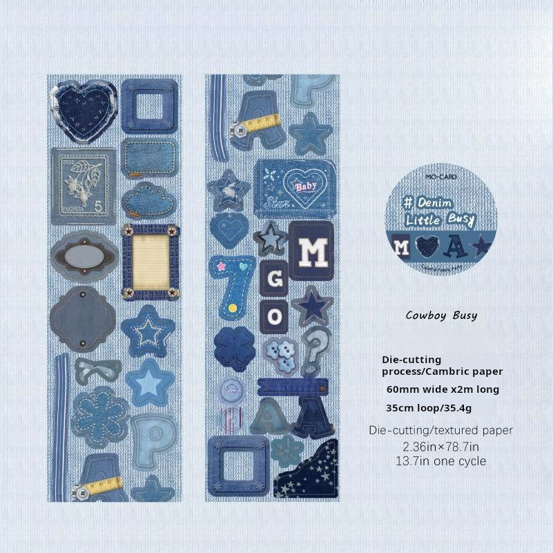 1031 Color Cloth Party tape -6cm*2m