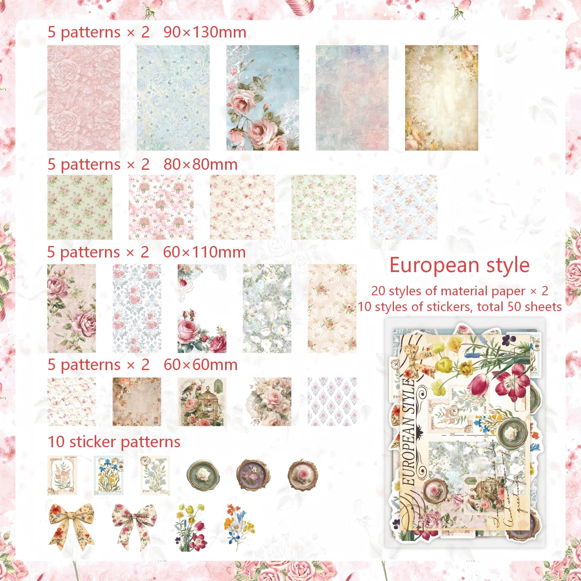Vintage Mix Pack -50Pcs each pack