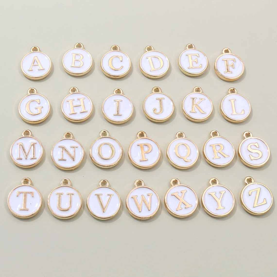 0710 Letter charms 1set 26pcs