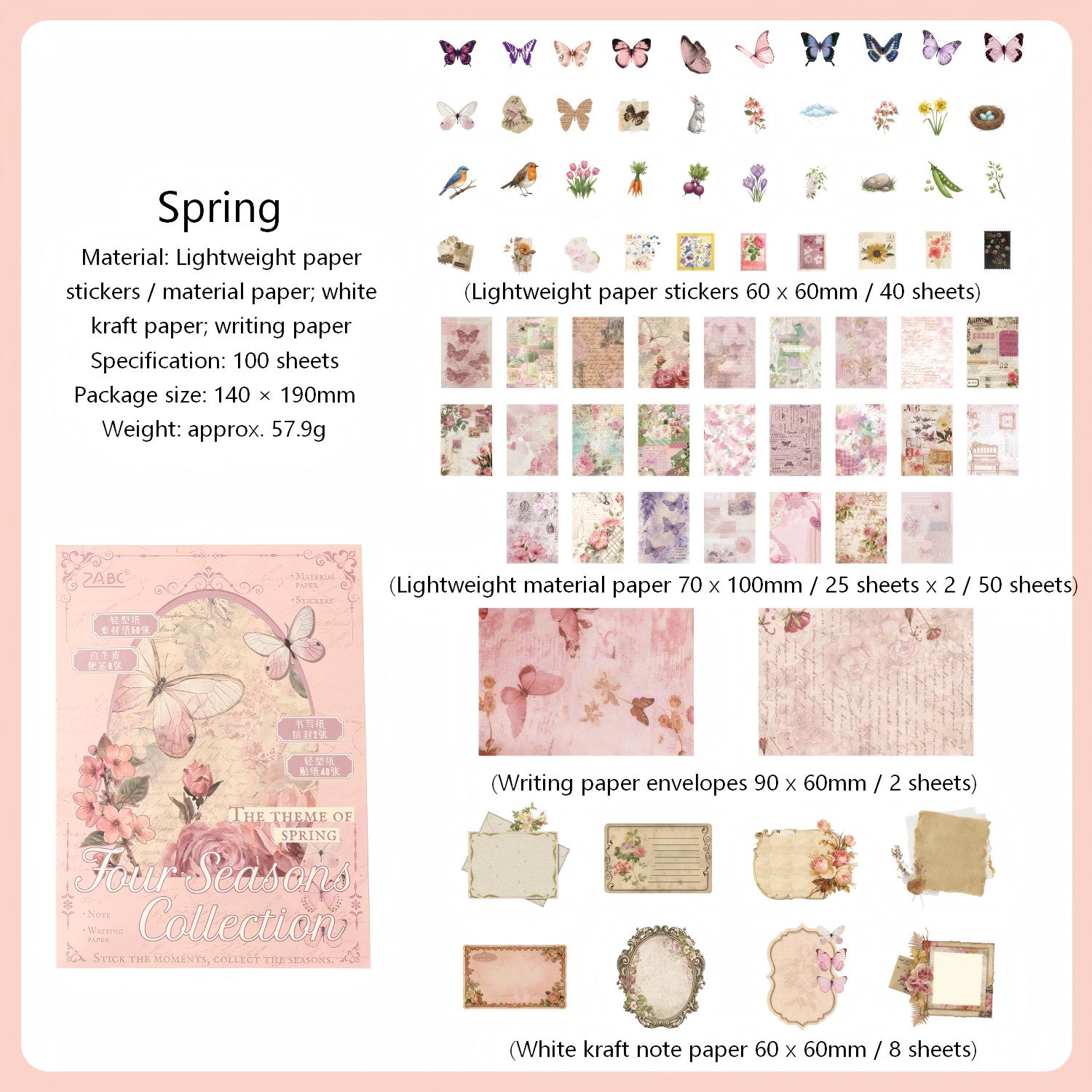 Four Seasons Collection Mix Pack -100Pcs each pack