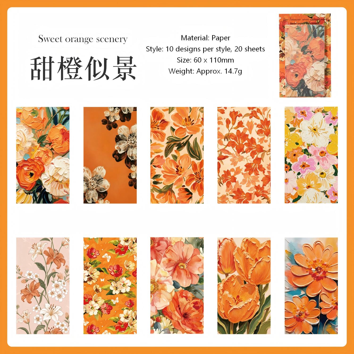 Time Treasures Paper -20Pcs each pack