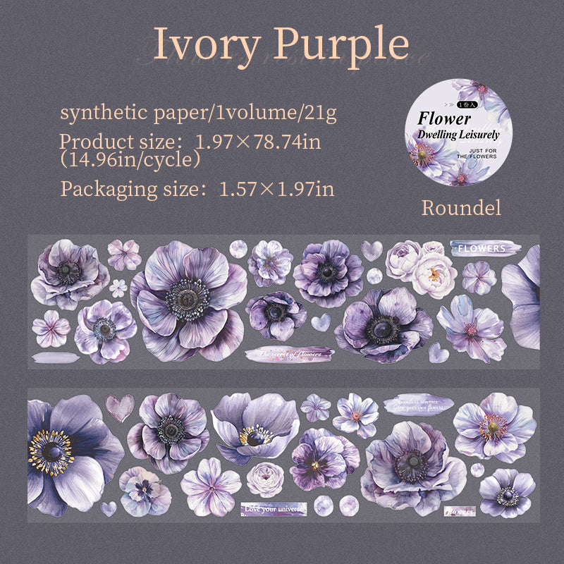 1016 Flower pre-cut tape -5cm*2m