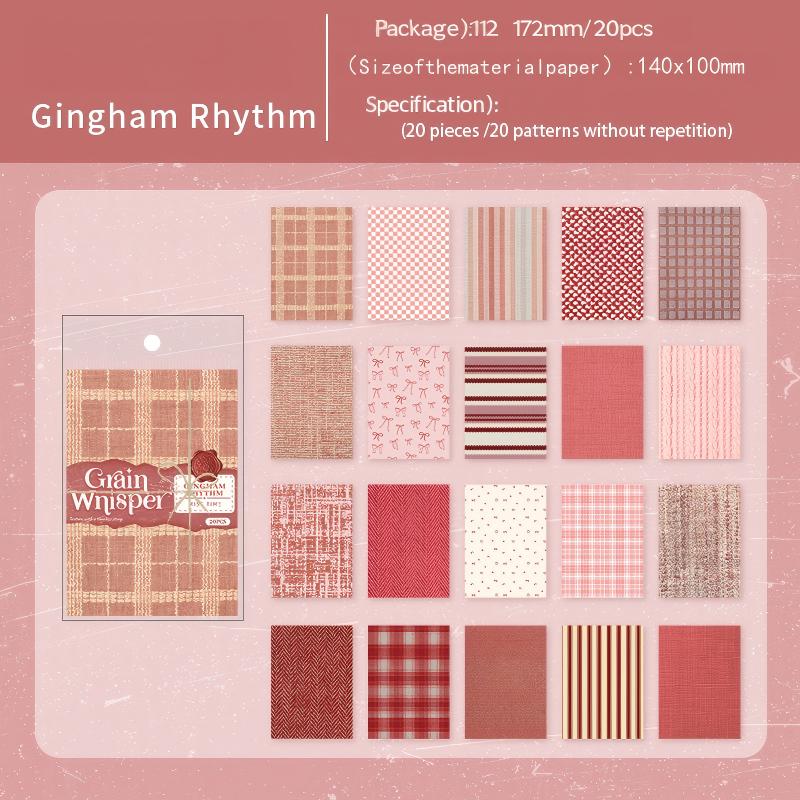 1020 Weaving Paper  -20Pcs each pack