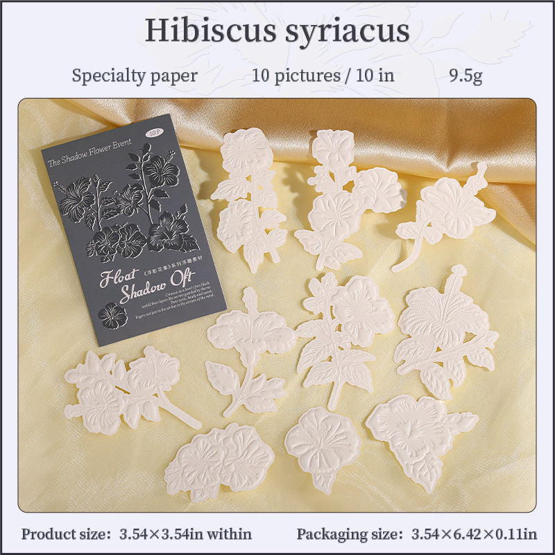 1115 Flowers paper -10Pcs each pack