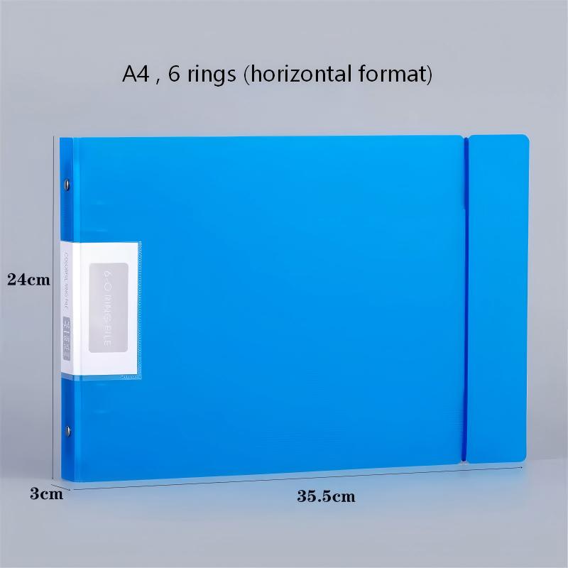 A4 Storage Book Binder 6 rings