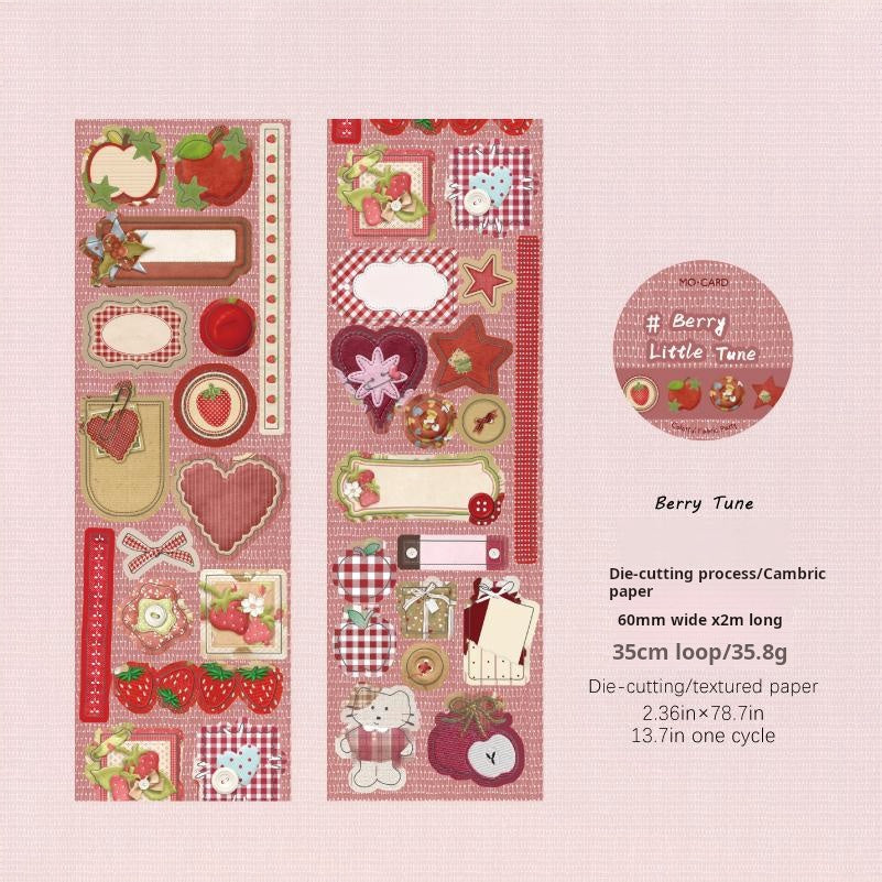 1031 Color Cloth Party tape -6cm*2m