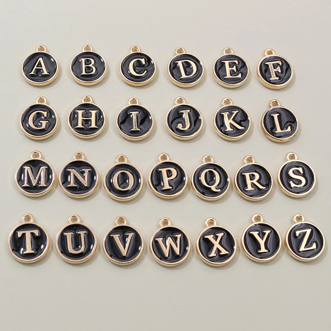 0710 Letter charms 1set 26pcs