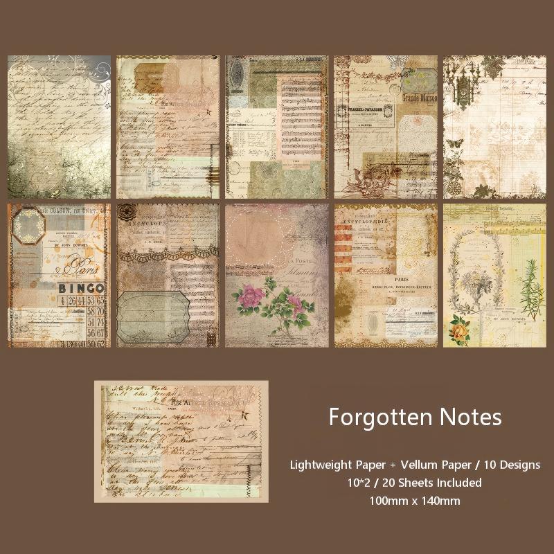 Classical Fantasy Paper -20Pcs each pack