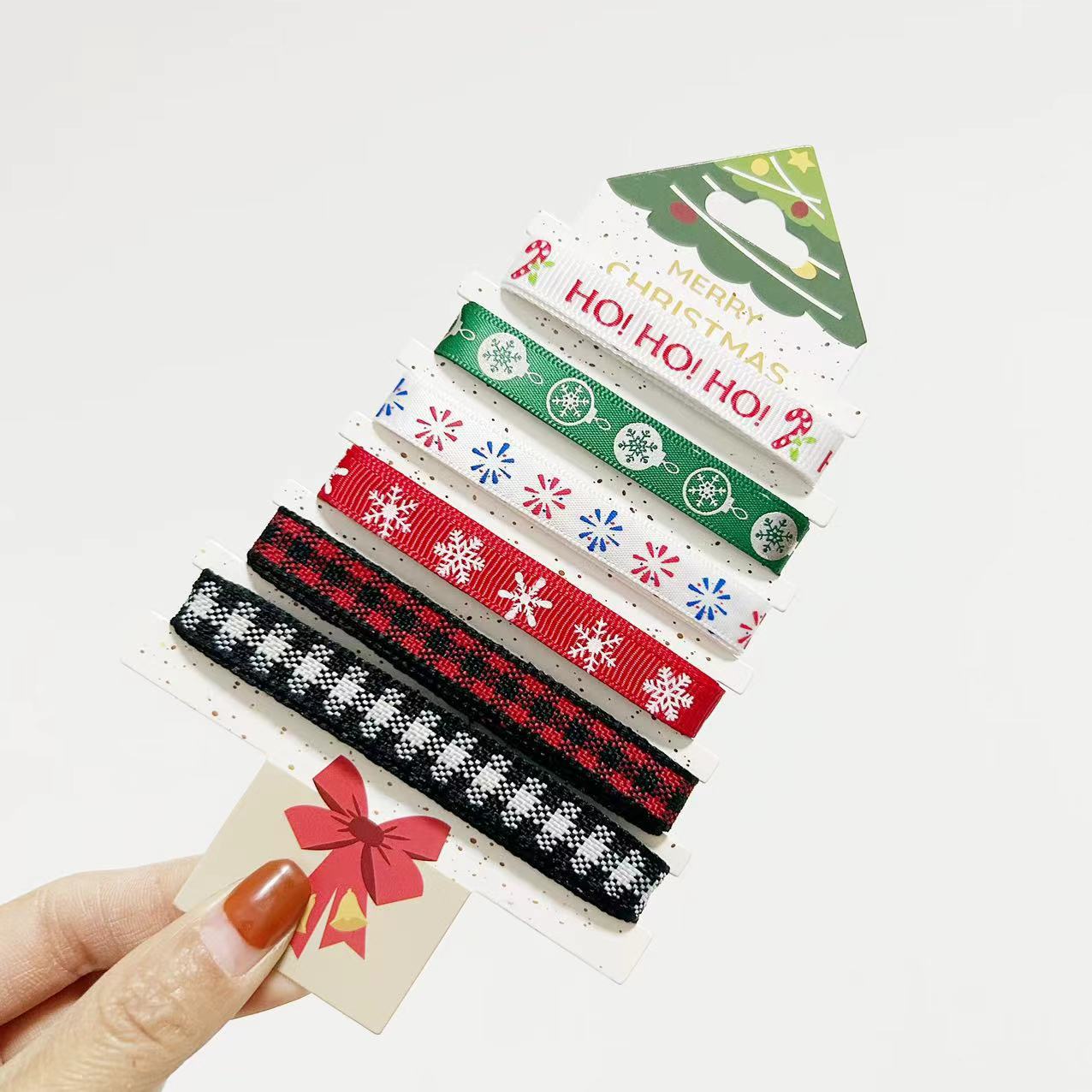 0919 Christmas ribbon