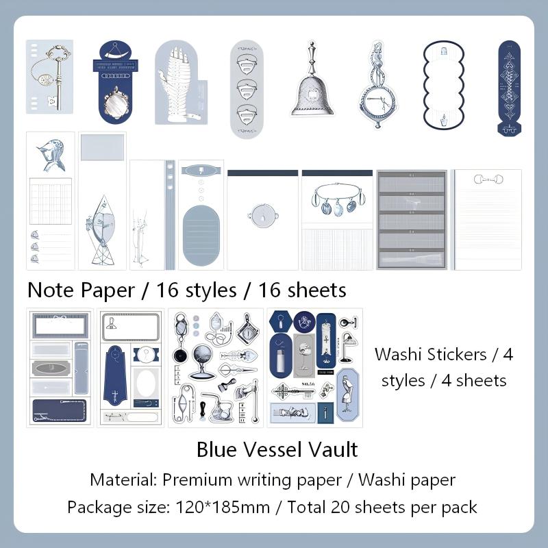 Manuscripts of Old Abode Mix Pack -20Pcs each pack