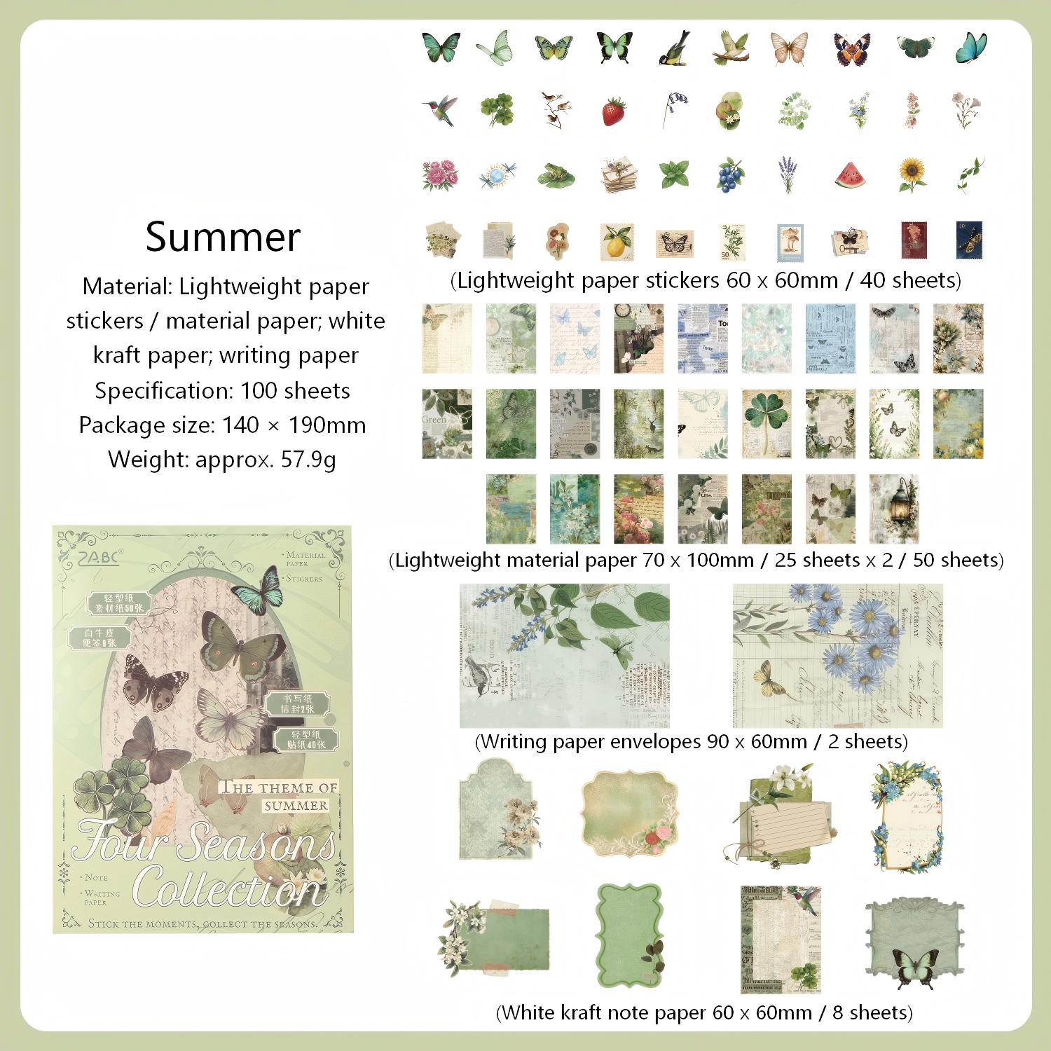 Four Seasons Collection Mix Pack -100Pcs each pack