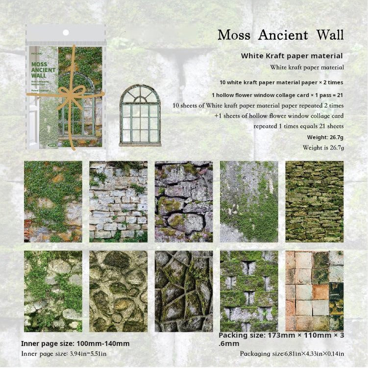 0524 Natural landscape Solid Paper -30Pcs each pack