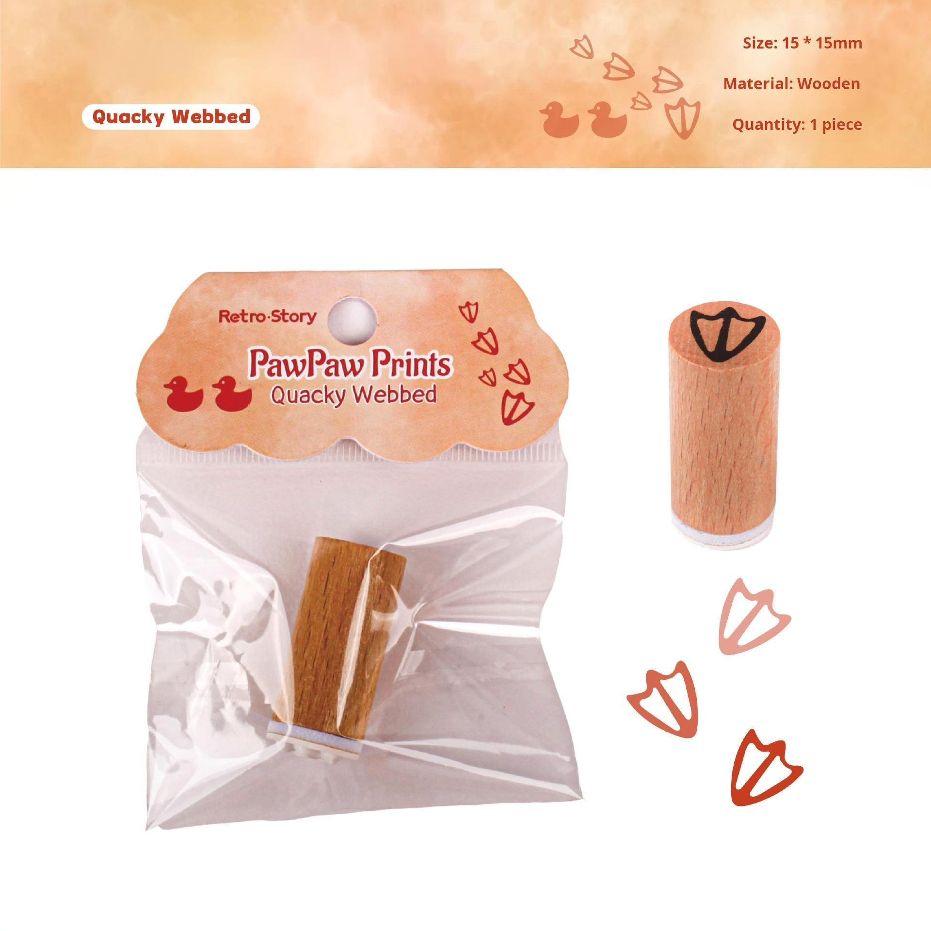 0730 Animal paw stamps