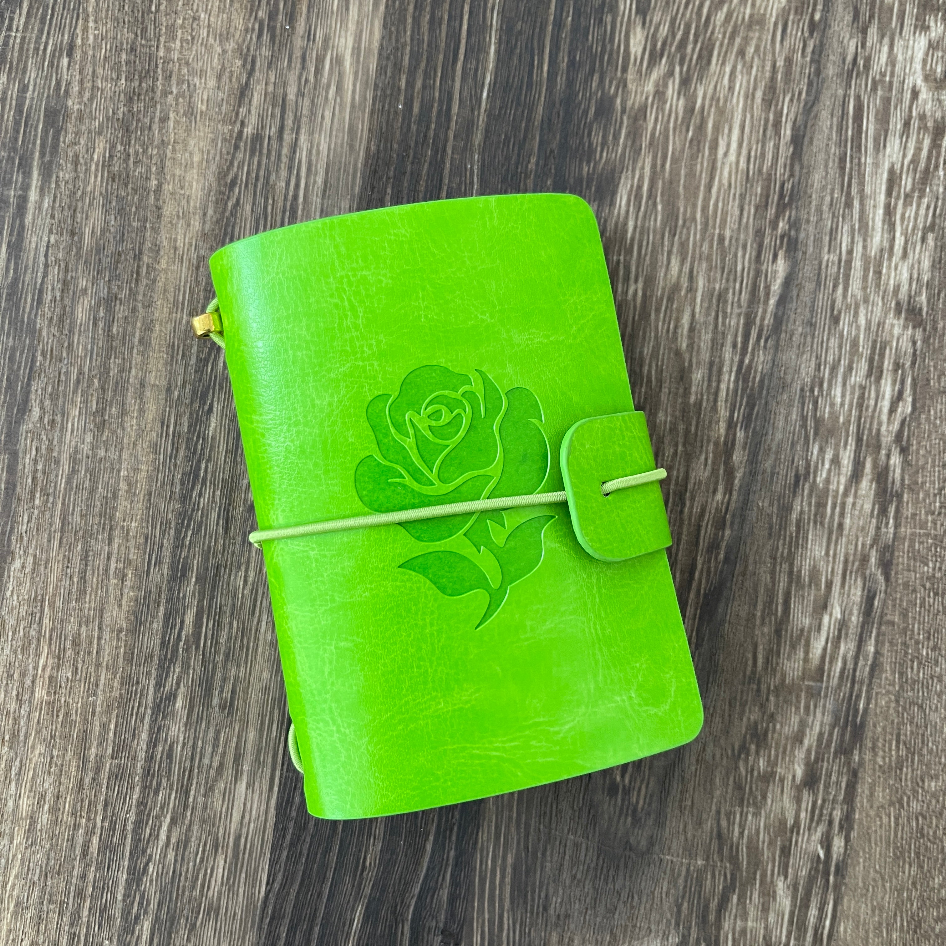Embossed Rose Small Notebook