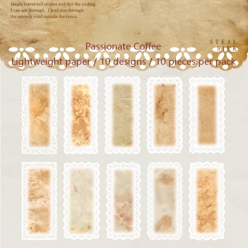 Vintage die cut Lace Paper -10Pcs each pack