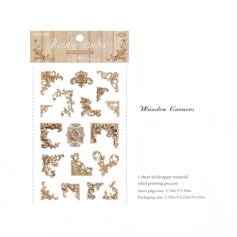 1013 Vintage sticker -20Pcs each pack