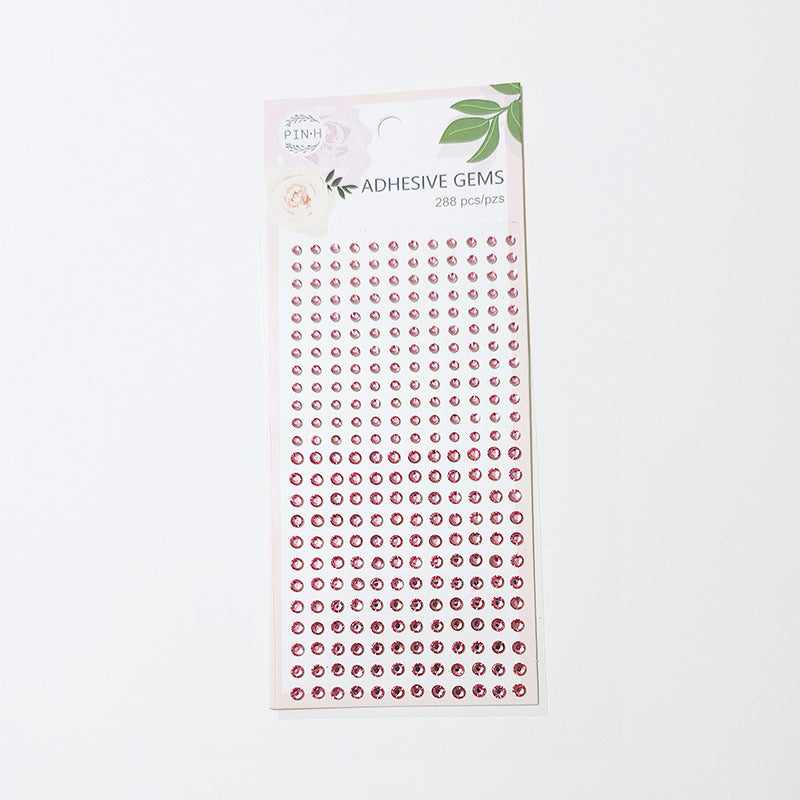 260228 Self Adhesive Crystals Stickers