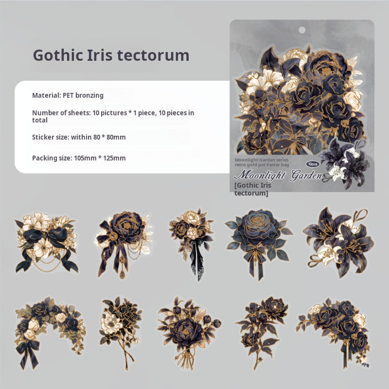 0615 Garden PET sticker -10Pcs each pack