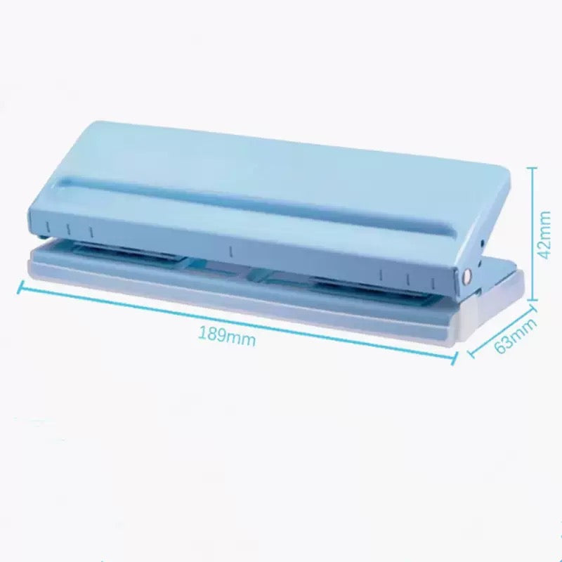0628 Adjustable 6 Hole Punch:  Capacity for A4 / A5 / A6 / Personal/Pocket Size