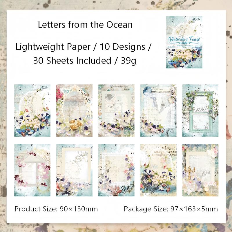 Victorian Feast Paper -30Pcs each pack