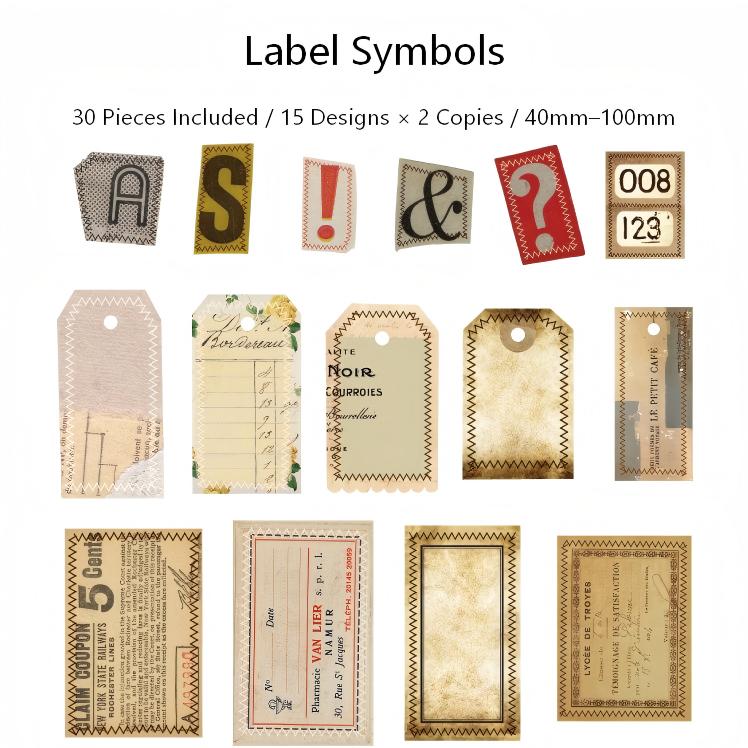 Time Sewing Machine Washi Stickers -30Pcs each pack
