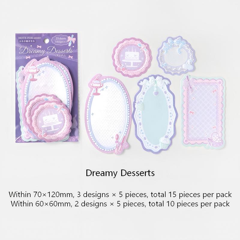 Lace Ode Memo Pad -25Pcs each pack
