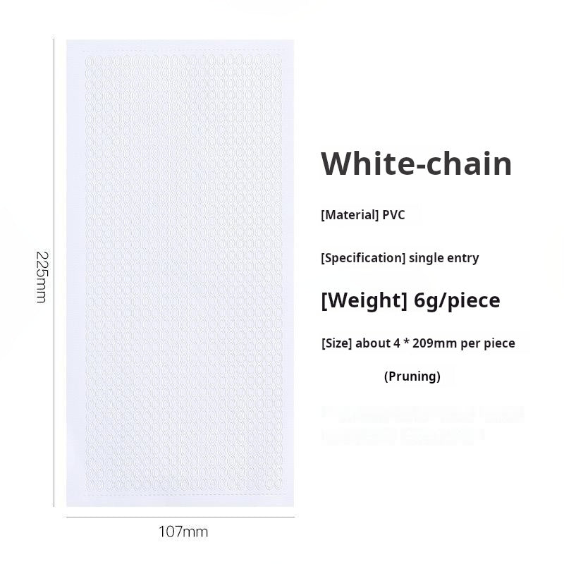 1015 Chain Series Sticker -1Pcs each pack