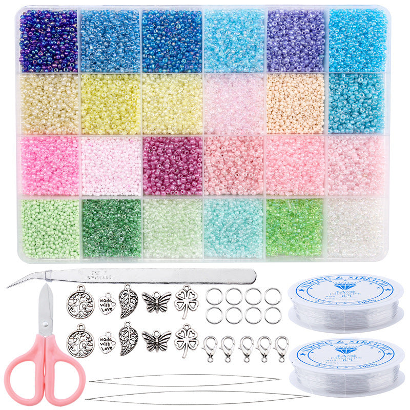 2mm Mixed-Color Seed Bead DIY Kit