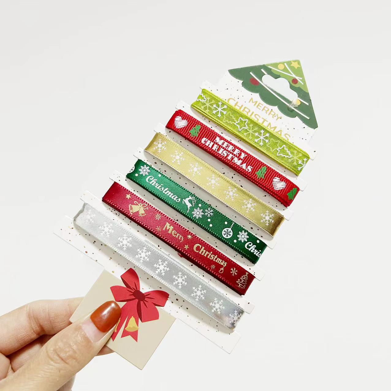 0919 Christmas ribbon