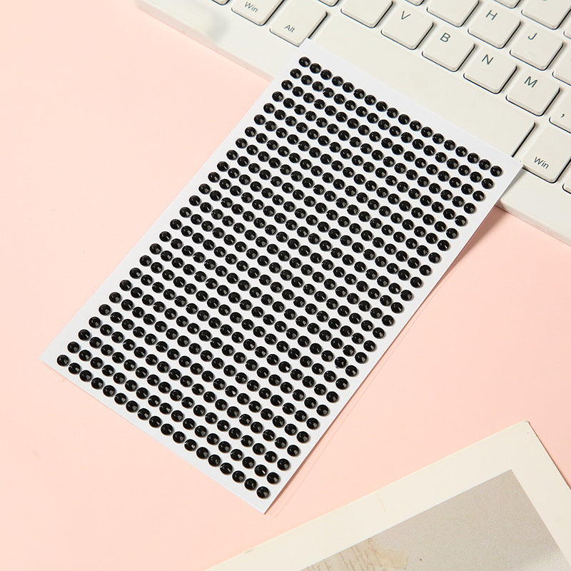 1013 Colored diamonds sticker -1Pcs each pack