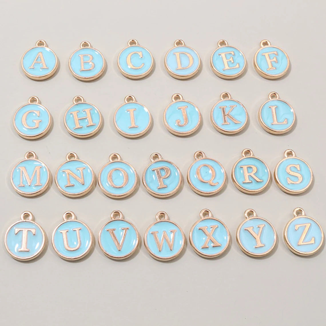 0710 Letter charms 1set 26pcs