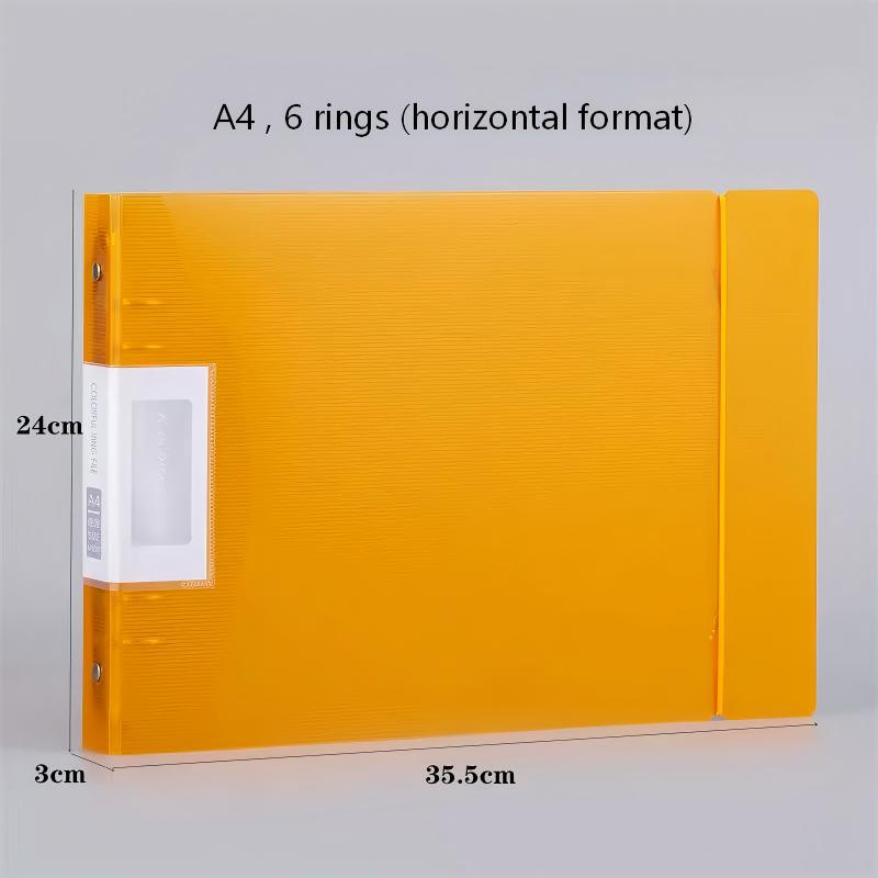 A4 Storage Book Binder 6 rings