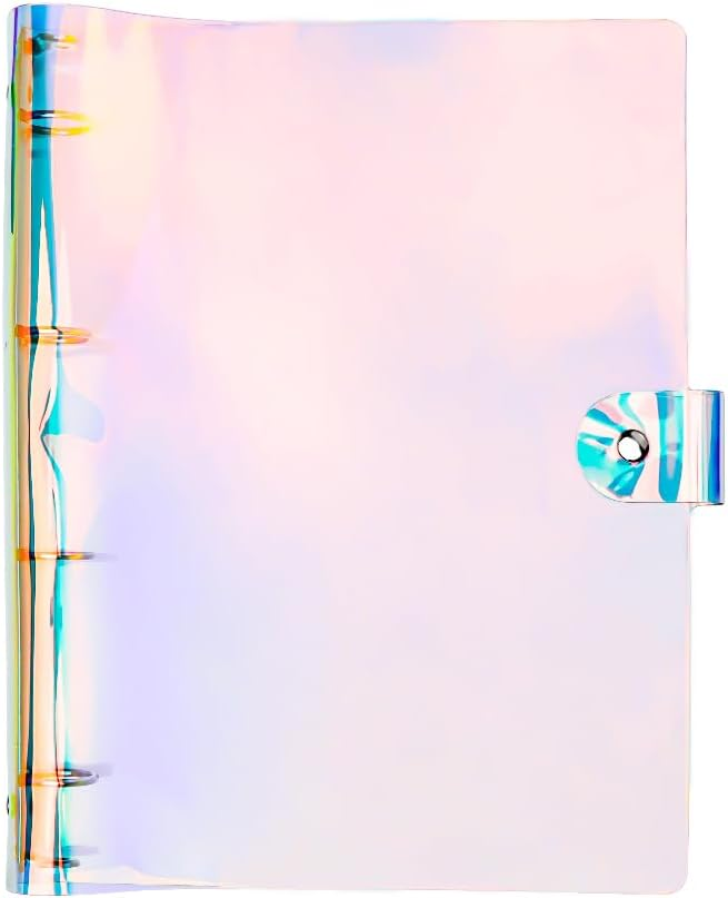 0621 Laser A4 Binder Soft PVC 4-Ring Refillable *not contain insert pages