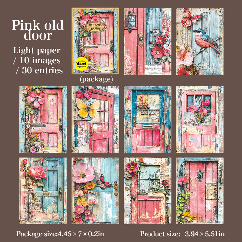 0724 Doors and window paper -30Pcs each pack