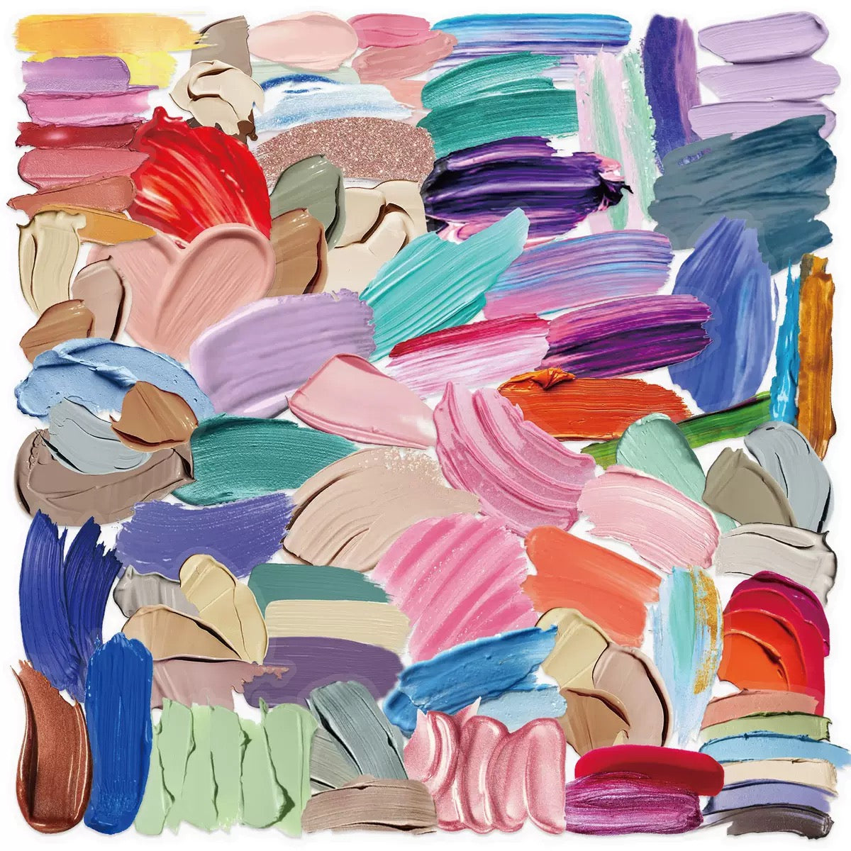 0526 50 Color palette PET sticker