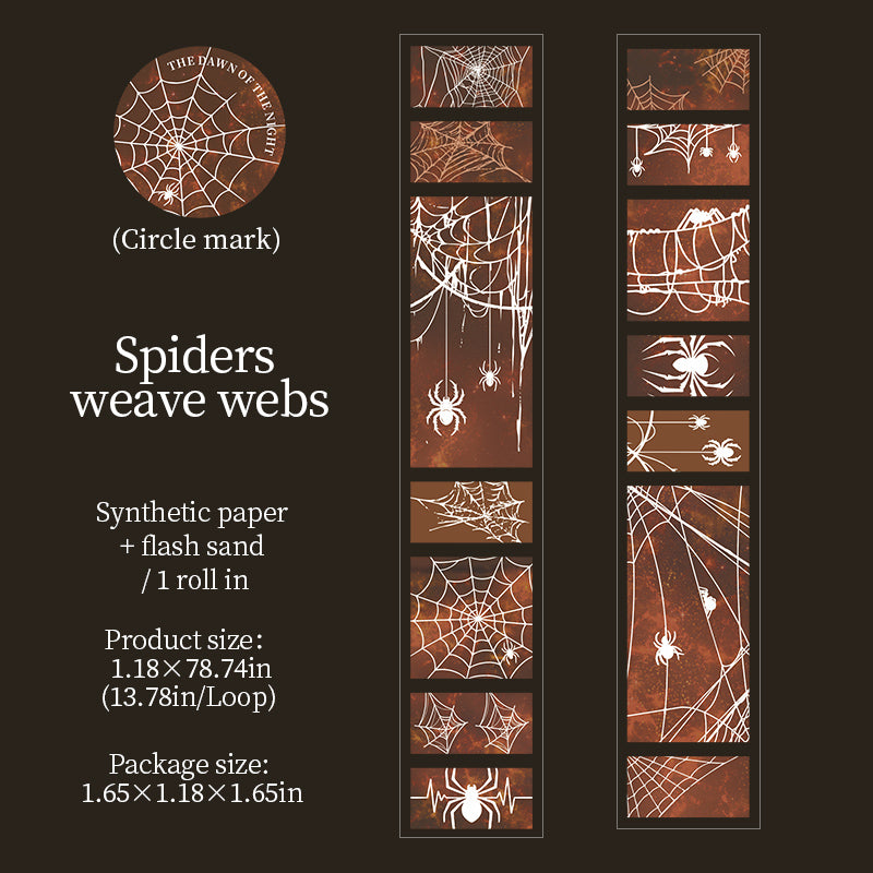 260227 Night and Dawn Synthetic paper Tape -3cm*2m