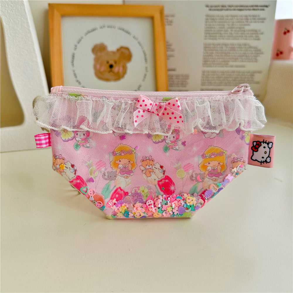 260127 Small Sanrio underwear shaped storage bag