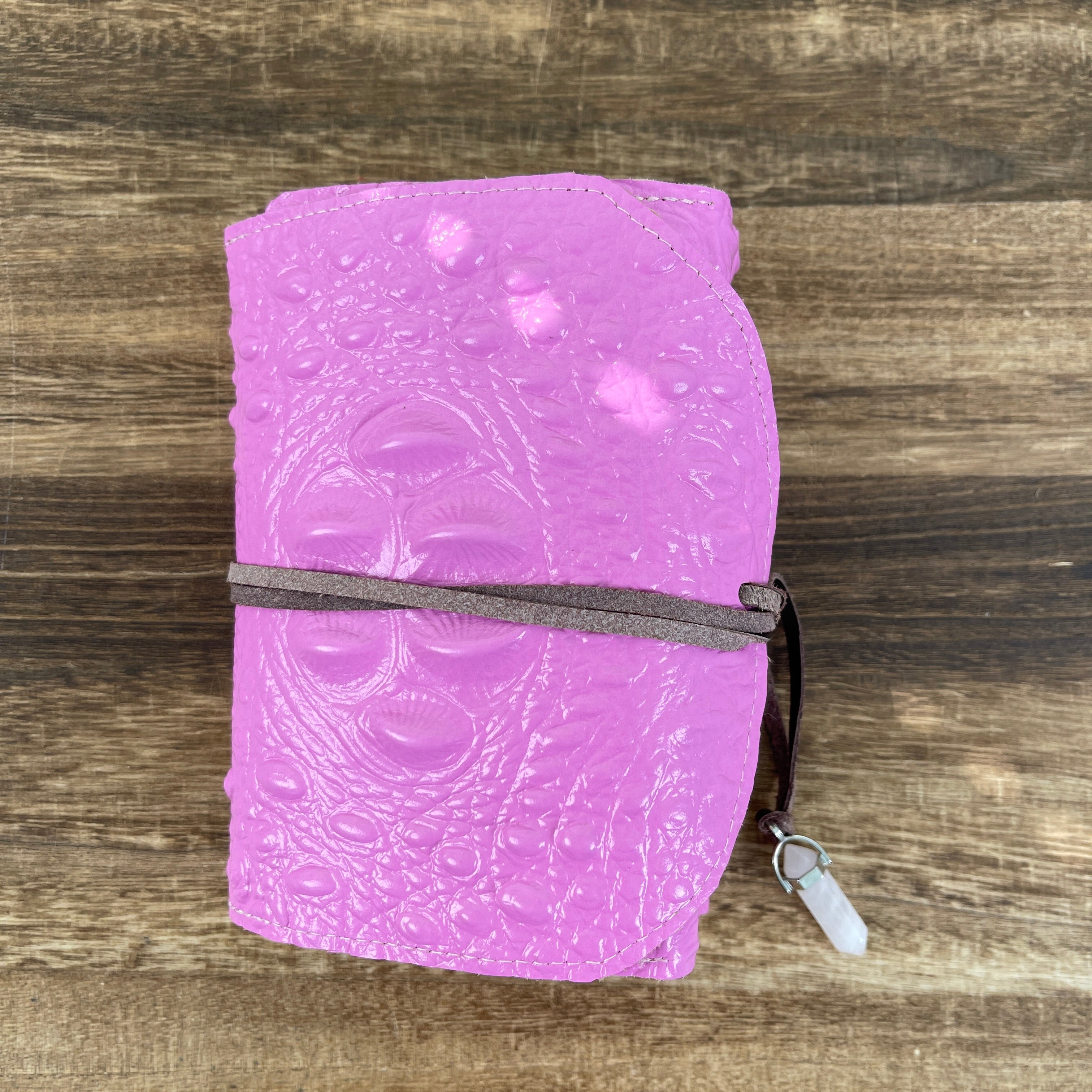 Handmade leather journal