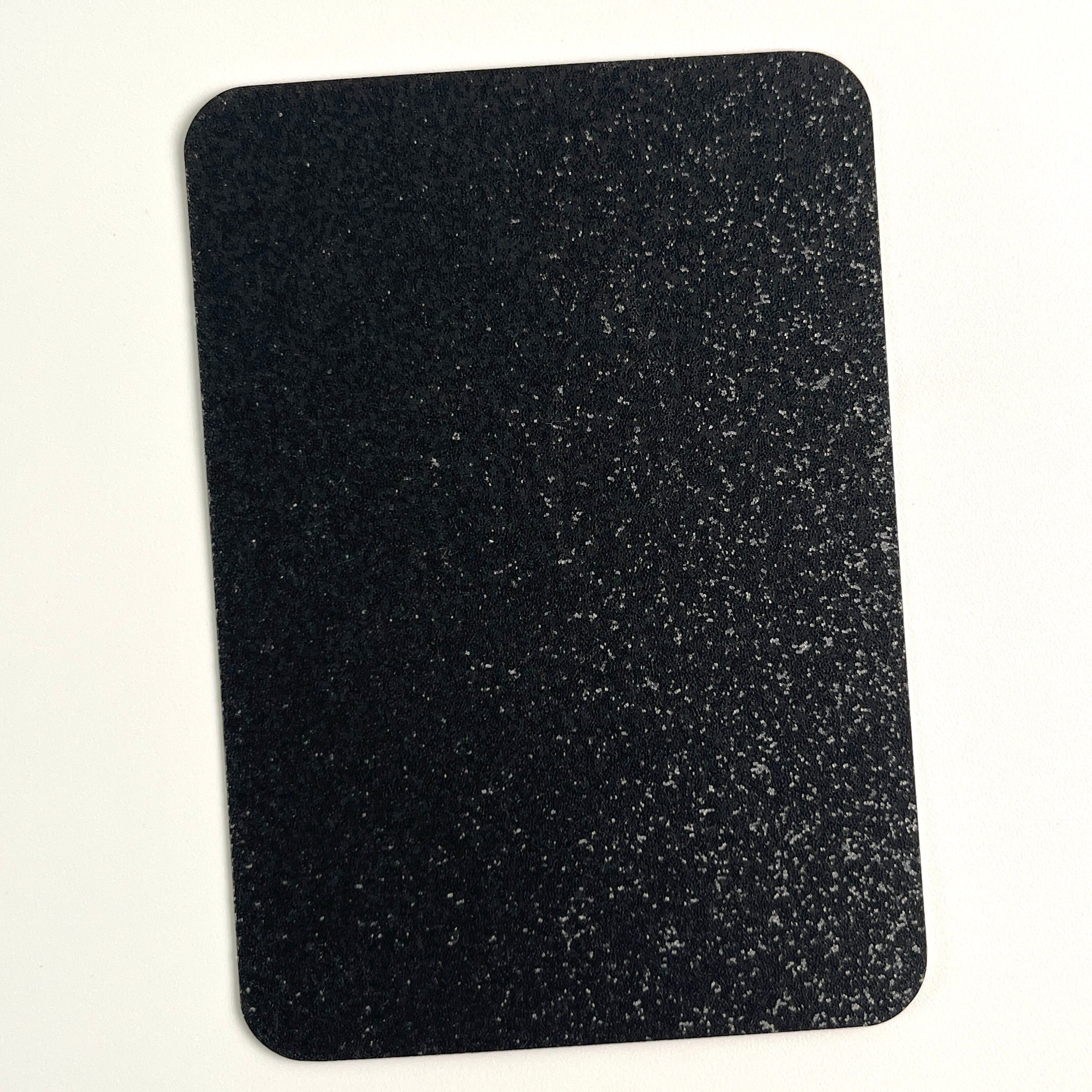 24 Colors Glitter ATC Blanks, Pre-Cut Artist Trading Cards 2.5x3.5 Inches, Rounded Corners Glitter Cardstock Base for Mixed Media, Scrapbooking, Art Swaps