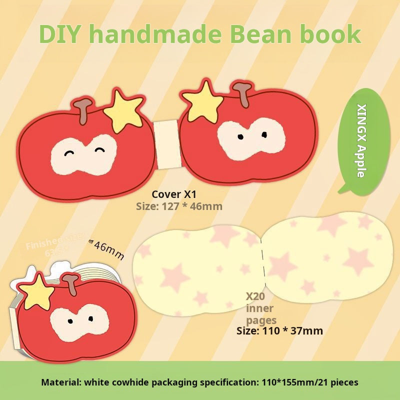 0922 Cartoon Notepad Solid paper -21Pcs each pack