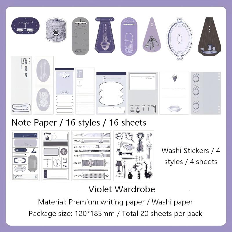 Manuscripts of Old Abode Mix Pack -20Pcs each pack
