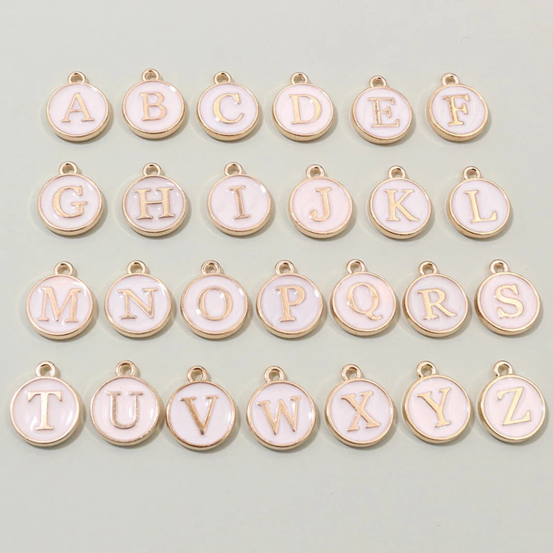 0710 Letter charms 1set 26pcs