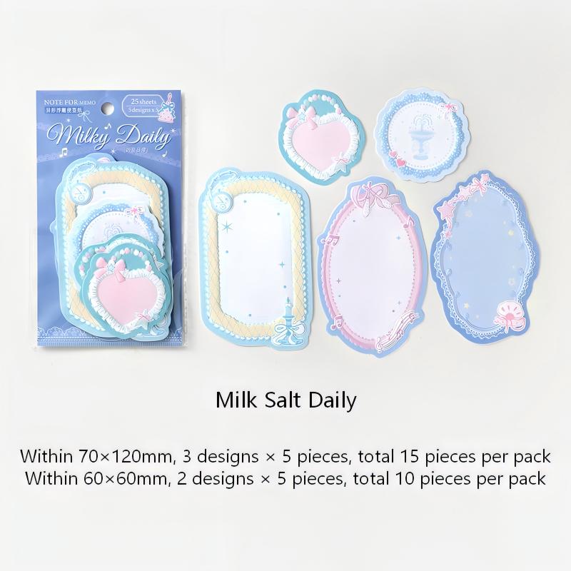 Lace Ode Memo Pad -25Pcs each pack