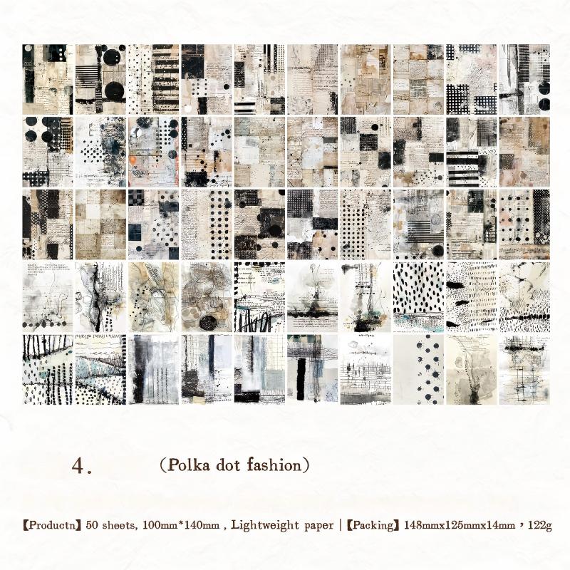 1204 Vintage paper -100Pcs each pack