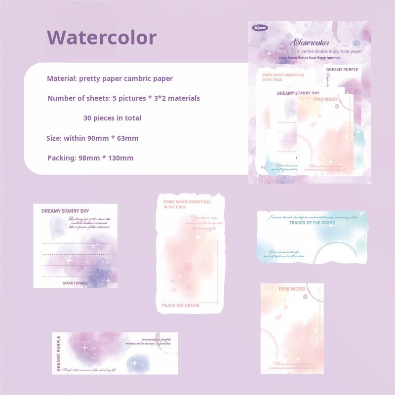 0614 Label paper -30Pcs each pack