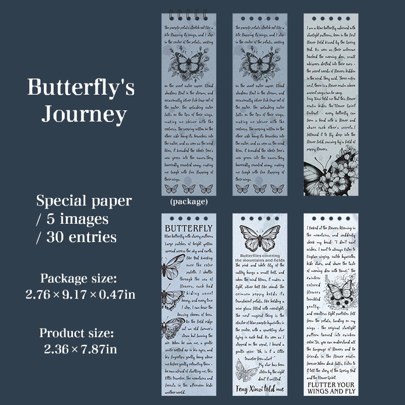 1202 Vintage book paper -30Pcs each pack